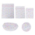 thumbnail image 2 of Conjunto de estampado de flores bolsa de malla de lavado ropa de lavandería calcetines sujetador lencería bolsas de ropa interior 5 piezas ANGGREK Otros, 2 of 8