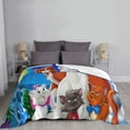 thumbnail image 6 of The Aristocats Fleece Blanket Super Soft Cozy Warm Flannel Fleece Throw Blanket For Couch Bed Sofa Throw 40"X30", 6 of 8