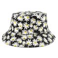 thumbnail image 2 of Sombrero de cubo con estampado de dibujos animados de verano, bonitos sombreros de pescador para mujeres y hombres, gorras de pesca reversibles de dos lados, 2 of 2