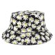 thumbnail image 2 of Sombrero de cubo con estampado de dibujos animados de verano, bonitos sombreros de pescador para mujeres y hombres, gorras de pesca reversibles de dos lados, 2 of 2