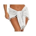 thumbnail image 2 of Jupe Sortie de Plage à Franges pour Femmes, Cache-Maillot Bikini Enveloppant, 2 of 5