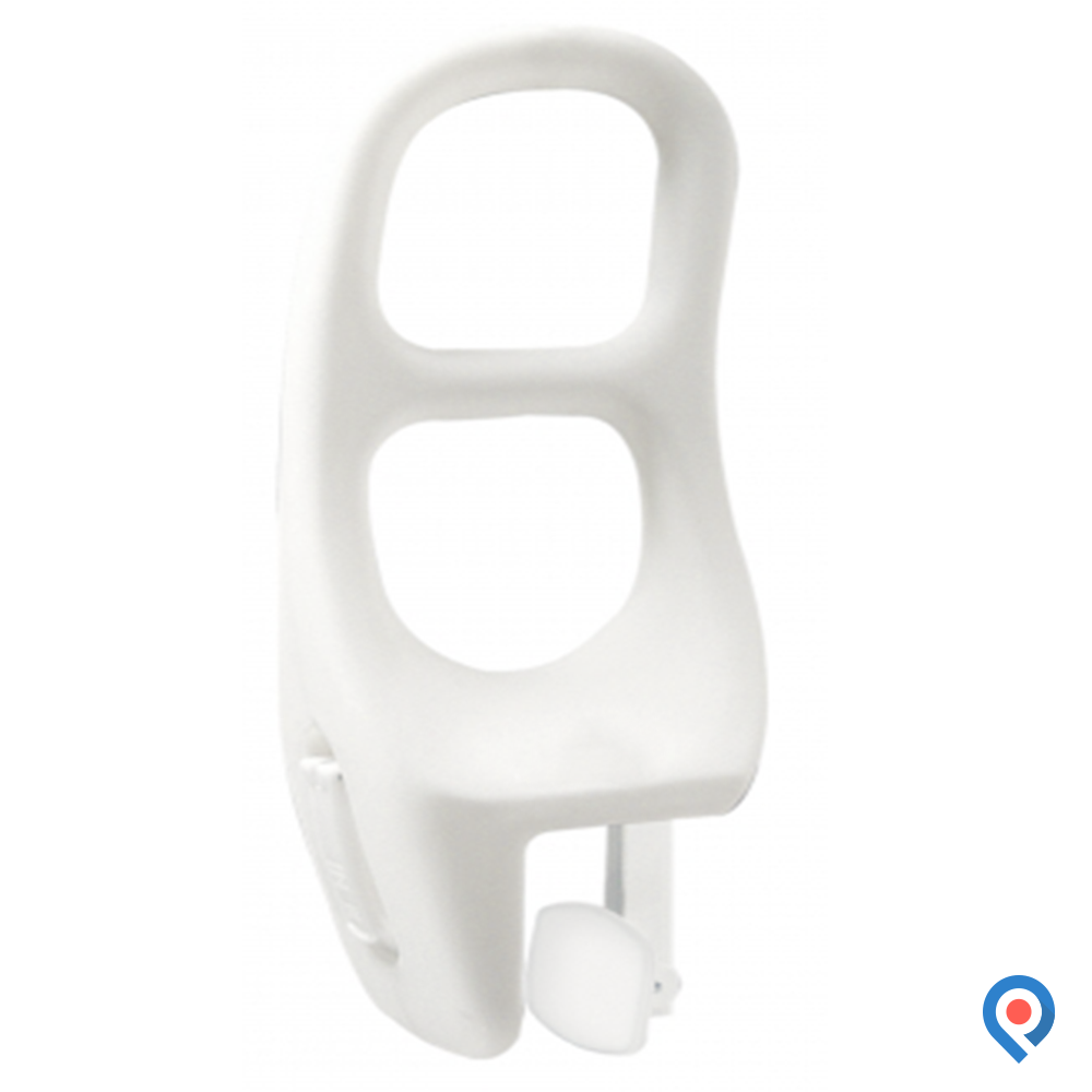 Pivit ClampOn Shower & Bathtub Grab Bar Safety Rails BiLevel, 16.5