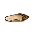 thumbnail image 4 of BLISSFUL STEP Women's Block Heel Pumps Slingback Heels Leopard 8.5, 4 of 8