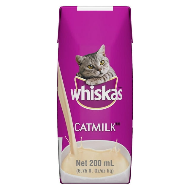 Whiskas Catmilk Kitten & Cat Snack Drink Treat 200ml
