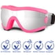thumbnail image 2 of Lentes de sol para perros NICERINC con protección UV y correa ajustable, 2 of 6