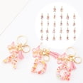 thumbnail image 2 of Atthatmmt Butterfly Initial letter Keychain, Tassel Butterfly Pendant Key Cute Bling For Wome Letter initial Keychain Butterfly,, 2 of 7