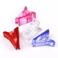 thumbnail image 3 of 10PCS Pince à Ongles pour le Gel de Construction Rapide, Clip de Fixation de Moule à Ongles Transparent de Colle de Cristal d'Extension de Doigt pour l'Outil d'Art d'Ongle de Poly Gel de Construction Rapide, 3 of 5