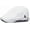 White, variant on Men's Newsboy Flat Cap Adjustable Cotton Ivy Hat Irish Cabbie Driving Hunting Hats