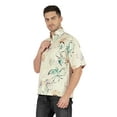 thumbnail image 4 of Inkmeso Printed Hawaiian Casual Button-Down Shirt For Men's Half Sleeve Beach Holiday Shirt, 4 of 7