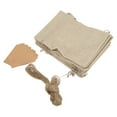 thumbnail image 3 of Ccdes 10Pcs Small Burlap Bags Bohemian Style Easy Storage Widely Used Highly Durable Small Drawstring Bags For Gift Jewelry,Small Drawstring Bags,Burlap Gift Bags, 3 of 8