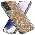 thumbnail image 2 of Mundaze - Case for Samsung Galaxy S22 Ultra Slim Shockproof Hard Shell Soft TPU Heavy Duty Protective Phone Cover - Groovy Vintage Flowers, 2 of 5