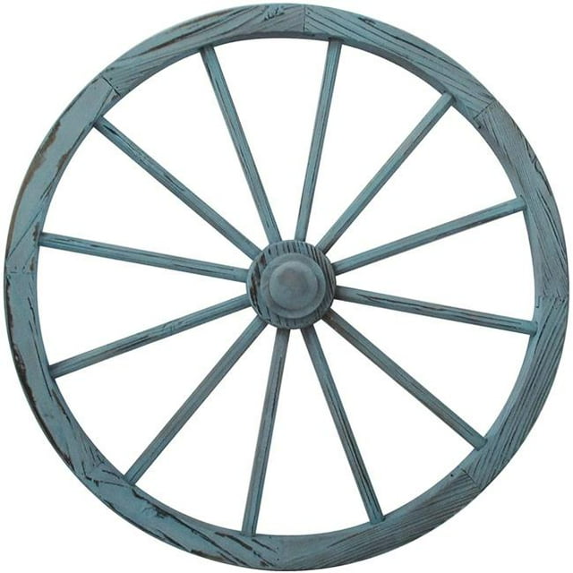 Leigh Country TX 93932 Roue de Chariot 30 x 30 x 1,5 Po, Bleu