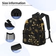 thumbnail image 5 of Easygdp Christmas Gold Deers1 Casual Laptop Backpack, Large Capacity Schoolpack for School, Travel, Business, 5 of 8