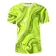 thumbnail image 3 of Camisas de Manga Larga para Hombres Blusa de Cuello Redondo de Impresión Cómoda, Camisa Casual de Poliéster para Uso Diario, de Fiesta Y de Primavera de Verano, 3 of 5