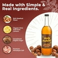thumbnail image 2 of Holy Kakow Organic Hazelnut Syrup for Coffee & Lattes | Non-GMO, Gluten-Free, Real Ingredients | Desserts & Cocktails | At-Home Café Drinks | 25.4 oz, 2 of 9