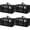 Black-4 Pack, variant on Blue 4 Pack Heavy Duty Moving Bags Extra Large Storage Totes for Clothes College Supplies