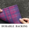 thumbnail image 6 of Pink Purple Checkered Pattern Door Rugs,Washable Non Slip Door Mats Indoor,Decorative Door Mats,Entry Mat Indoor for Entrance,Bedroom,Kitchen,Bathroom,17"x30", 6 of 6