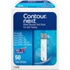 Contour Next Blood Glucose 50 Test Strips For Self-Testing No Coding 7308