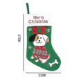 thumbnail image 3 of Medias navideñas decoradas con bonitos dibujos de gatitos y cachorros, calcetines navideños, bolsas de regalo, colgantes de Navidad, 37x23cm, 3 of 4