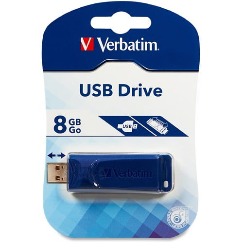 Mistillid tung vene Verbatim 8GB USB Flash Drive-2PK - Walmart.com