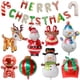 thumbnail image 2 of Globos navideños 2025 Papá Noel Hombre de jengibre Alce Globos de aluminio Decoraciones navideñas Globos navideños Año nuevo, 2 of 5