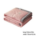 thumbnail image 3 of JingChun Summer Cool Quilt Blanket Summer Ice Blanket Suitable for Hot Sleepers and Night Sweaters Bed Light Ice Blanket Sofa Ice Blanket Fan Summer Sleep Quilt Summer Clearance Under $2.00, 3 of 9
