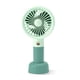 thumbnail image 2 of Advancent Ventilador de mano 220V 800-1000mAh Enfriador de aire Batería incorporada Accesorios de viaje Dispositivo al aire libre Mini tamaño Electrodomésticos Verde Eingebaute Batterie, 2 of 6