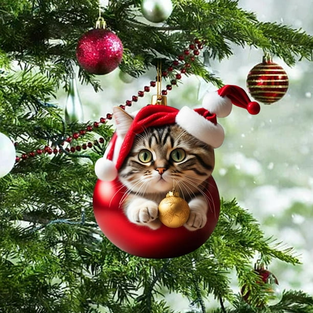 Adornos Navideños Arboles De Navidad Anti Gatos Adornos Navideños