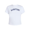 thumbnail image 5 of No Boundaries Graphic Baby Sleep Tee with Short Sleeves, Women's XS-XXL, 5 of 5