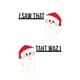thumbnail image 1 of Yuarrent 2 pack/lote lleno de festividad decoración navideña del marco de la puerta hecha de materiales de madera Kits de decoración para fiestas, 1 of 6