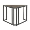 thumbnail image 5 of Lumisource Roman Industrial Corner Desk in Black Metal and Espresso Bamboo, 5 of 5