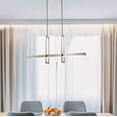 thumbnail image 3 of Nuvo Lighting Frame LED Island Pendant, 3 of 15
