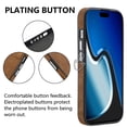 thumbnail image 2 of SaniMore for iPhone 15 (6.1" 2023) Wallet Case,Back Flip Cash Pocket 360° Rotating Metal Holder Kickstand PU Leather Shockproof TPU Card Slots Magnetic Car Mount Wear-resistant Shell, Brown, 2 of 15