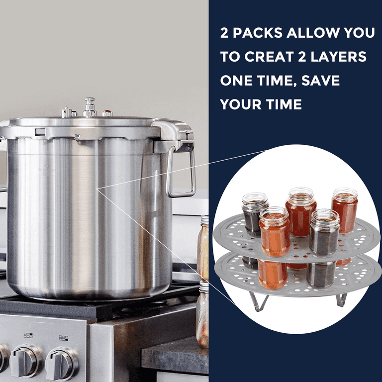 Canning Rack For Pressure Cooker 2-pack 11-inch Pressure Cooker