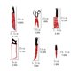 thumbnail image 3 of Halloween Decor Halloween Decorations Happy Halloween Paper Banners Bloody Hanging Decoration Cutting Tool Banner, 3 of 6