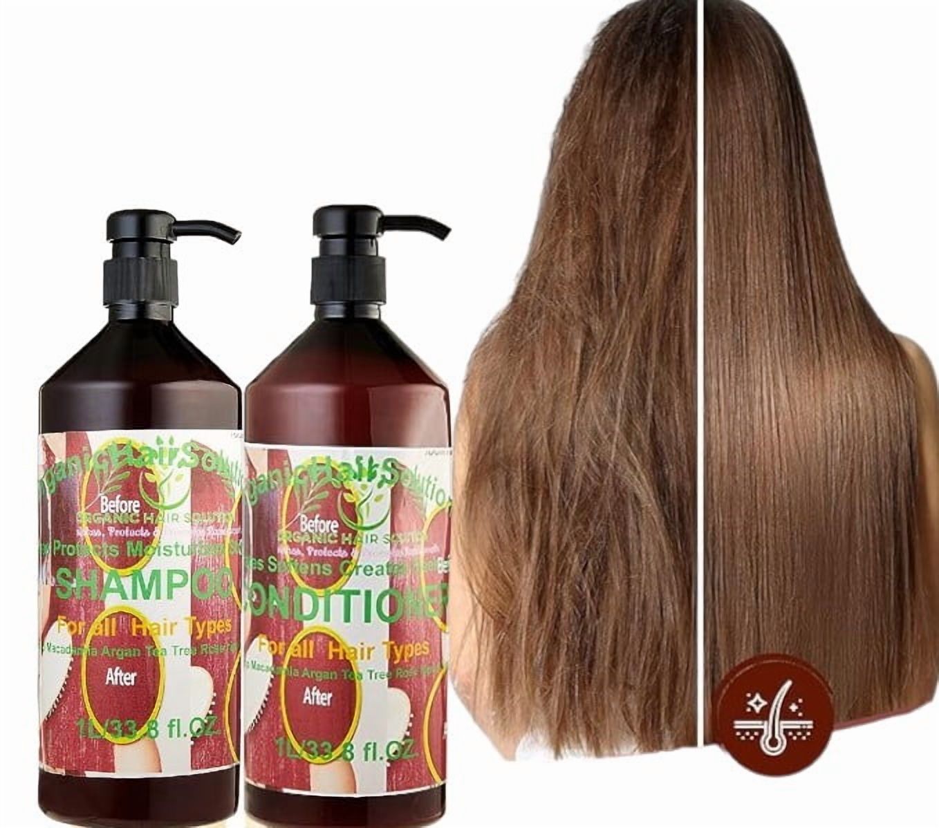 CHEBE Hair Growth Set - Shampoo- Conditioner-Oil & Hair Mask Leave in Cream- Castor Oil- Mango Butter-Tea Tree-Willow Bark-Rice milk-For Stronger, Thicker Longer Hair-Healthier (Pack 4)