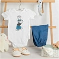 thumbnail image 3 of Classic Vintage Popeye the Sailor Man Romper Boys or Girls Infant Baby Brisco Brands NB, 3 of 6