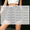 thumbnail image 3 of Tnhcen Women's Shorts Summer Casual High Waisted Drawstring Loose Fit Shorts with Pockets Solid Color Ruffled Hem Linen Cotton Blend Beach Vacation Daily Wear Shorts for Women, 3 of 5