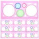thumbnail image 1 of 10pcs Kit de dibujo multifunción Conjunto de herramientas de dibujo creativas para niños, niñas y niños (color aleatorio), 1 of 6