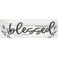 thumbnail image 2 of Boyer, Susie 14x7 Black Ornate Wood Framed with Double Matting Museum Art Print Titled - Blessed Beyond Measure, 2 of 4