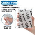thumbnail image 4 of Paquete de 110 protectores de envío para tarjetas coleccionables, almacenamiento estándar, 4 of 8
