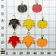 thumbnail image 5 of Fiudx Colgantes Otoñales con Diseño de Calabaza y Hoja de Arce, de Aleación de Zinc, Acabado Brillante, para Manualidades, Bisutería, Juego de 32 Piezas, Perfectos para Halloween., 5 of 7