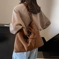 thumbnail image 6 of HOZVOMI Large Capacity Canvas Tote Bag for Women - Versatile Shoulder and Crossbody Handbag for Work, School, Travel, and Shopping with Secure Zipper Closure, 6 of 6