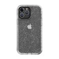 thumbnail image 1 of onn. Rugged Phone Case for iPhone 13 Pro Max / 12 Pro Max – Silver Glitter/Clear, 1 of 6