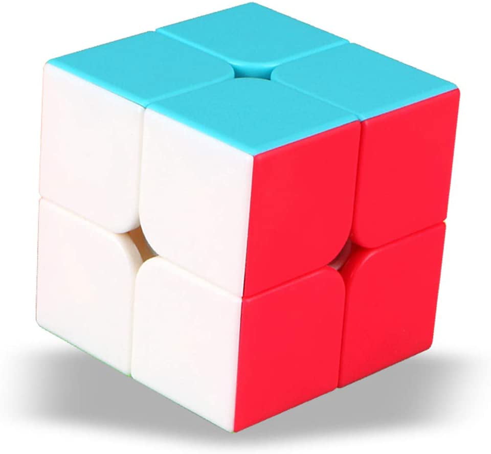 Free International Shipping! Amazing 2x2 brain teaser Rubiks cube puzzle toy 