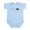 Sky Blue, variant on CafePress - Infant Bodysuit - Baby Light Bodysuit, Size Newborn - 24 Months