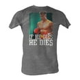 thumbnail image 1 of Rocky MGM Movie Dies Distressed Adult T-Shirt Tee, 1 of 2