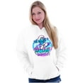 thumbnail image 3 of Airbrushed Cartoon Smurf Tastic Unisex Plus Size Hoodie Brisco Brands 2X, 3 of 5