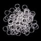 thumbnail image 2 of 100pcs Clear Nylon Bra Strap Adjustment Slider O Lingerie Costura Artesanía, 2 of 8