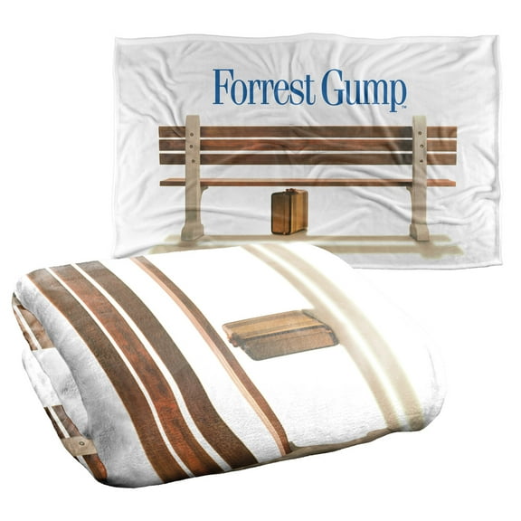 Forrest Gump Bench Silky Touch Super Soft Throw Blanket 36" x 58"